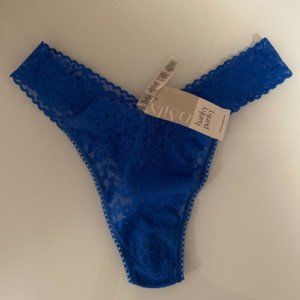 Daily Lace™ Original Rise Thong Bold Blue